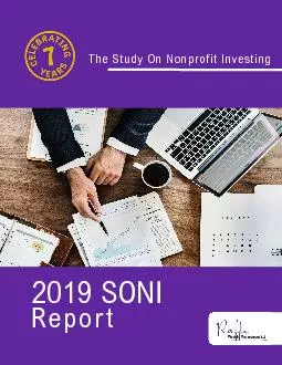 The Study On Nonprofit Investing Report