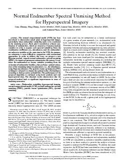 2598IEEEJOURNALOFSELECTEDTOPICSINAPPLIEDEARTHOBSERVATIONSANDREMOTESENS