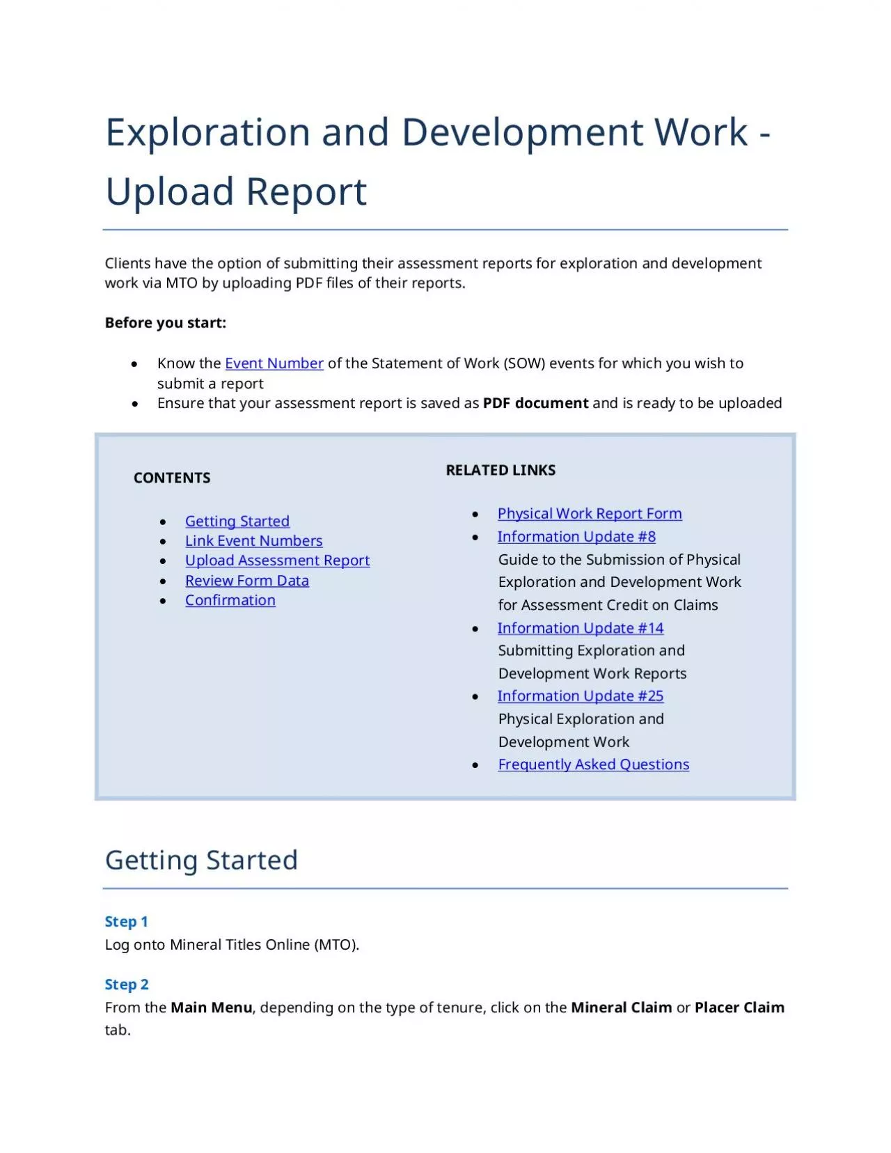 PDF-Exploration and Development Work Upload Report