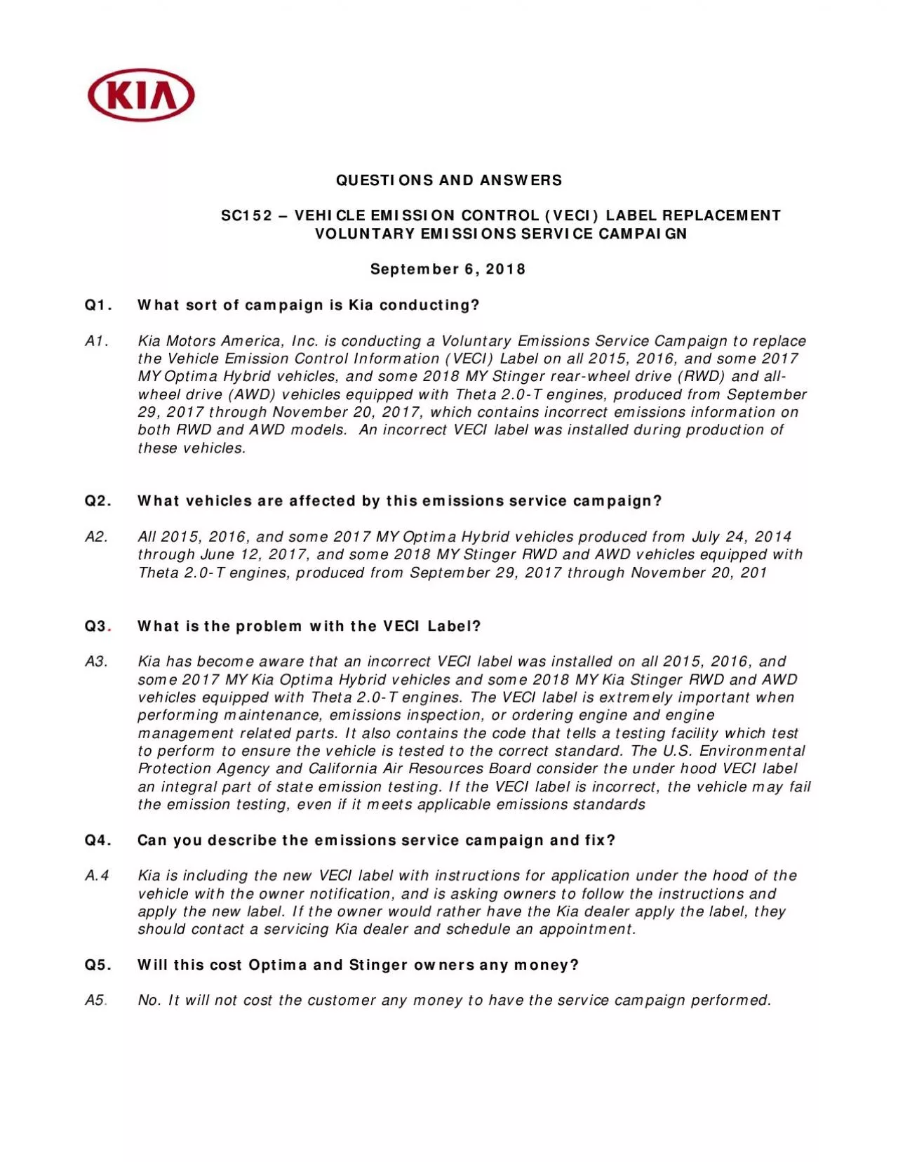 PDF-QUESTIONS AND ANSWERSSC152 VEHICLE EMISSION CONTROL VECI LABEL REPLA