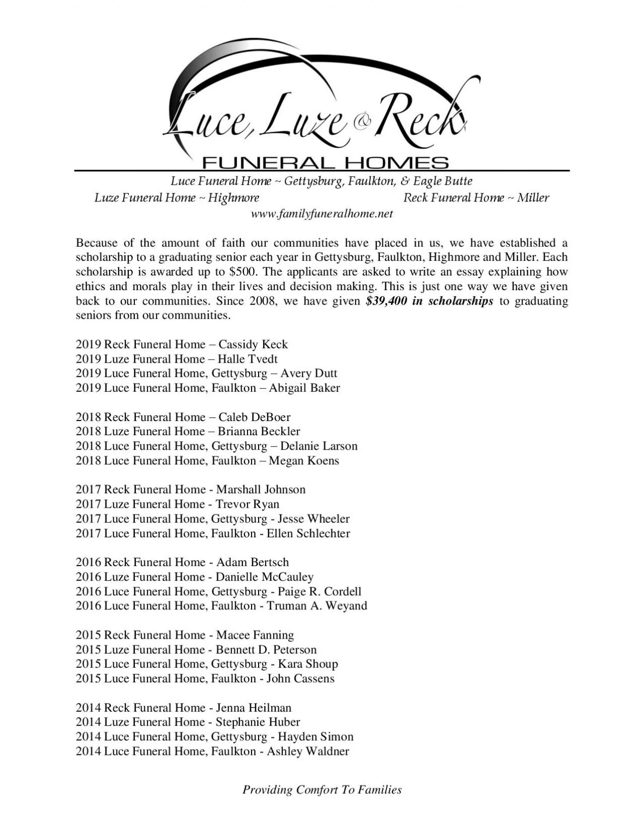 PDF-Luce Funeral Home