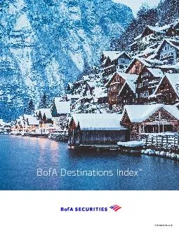 BofA Destinations Index153