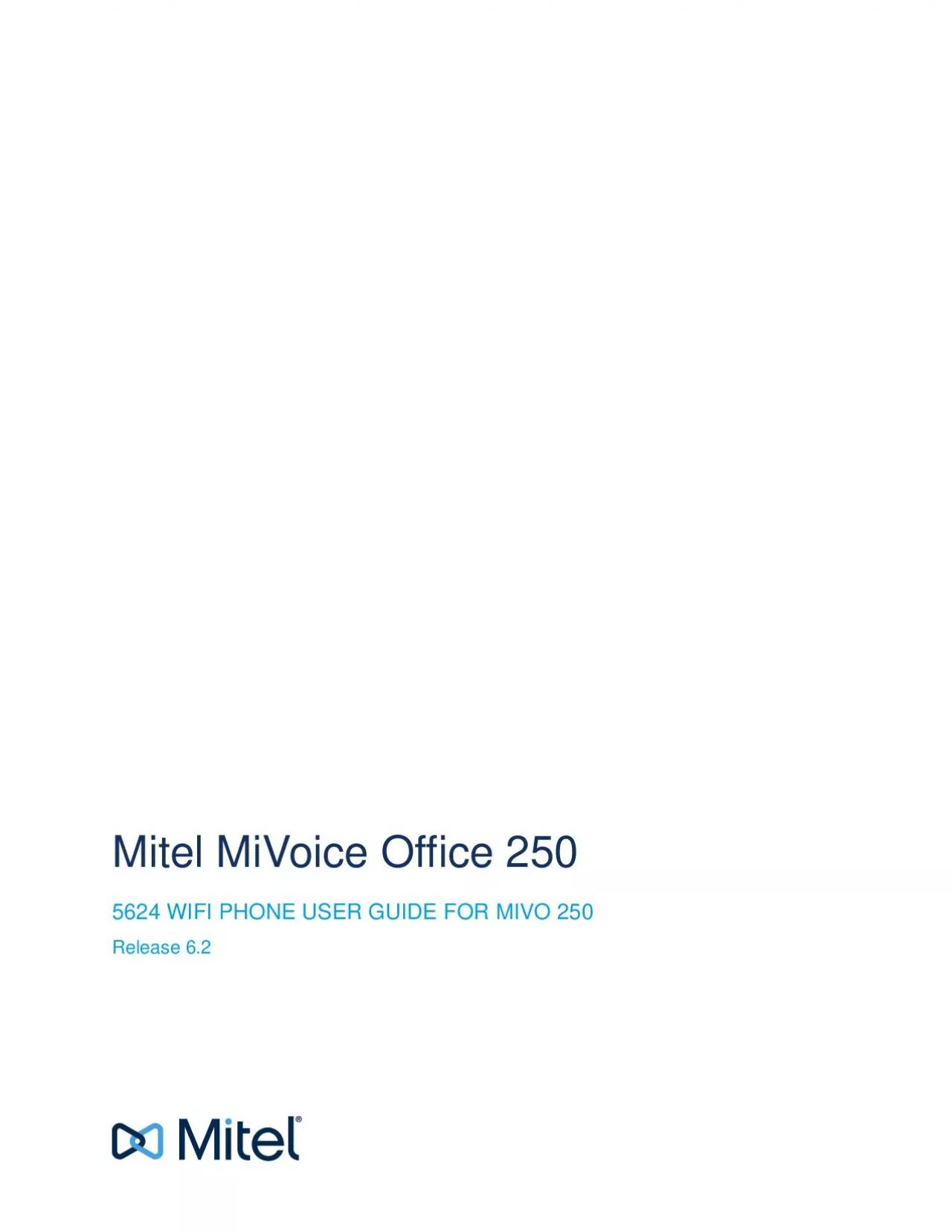 PDF-Mitel MiVoice Office 2505624 WIFI PHONE USER GUIDE FOR MIVO 250