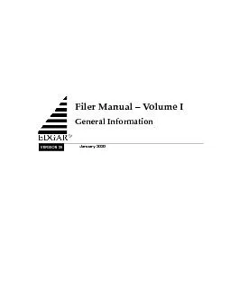 Filer Manual