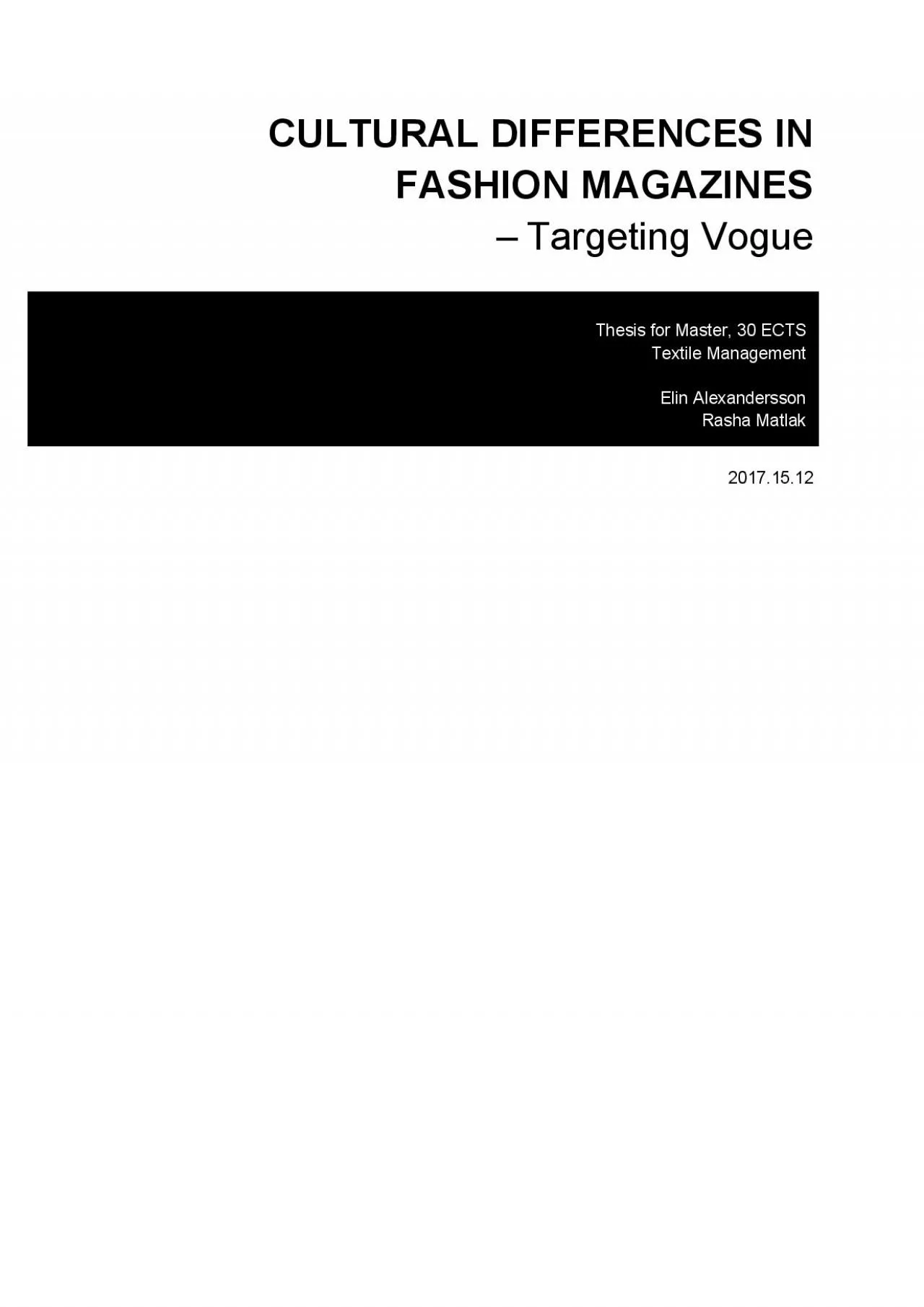 PDF-Targeting Vogue