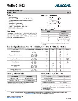 11 Transformer Balun