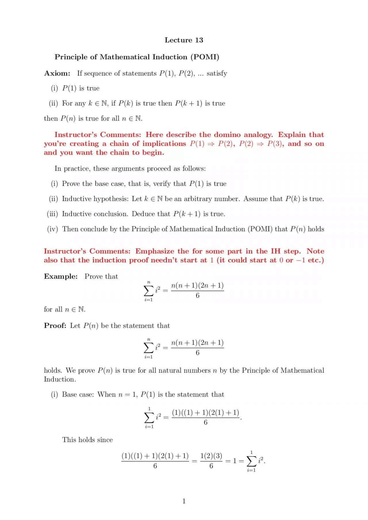 PDF-Lecture13PrincipleofMathematicalInductionPOMIAxiomIfsequenceofstate