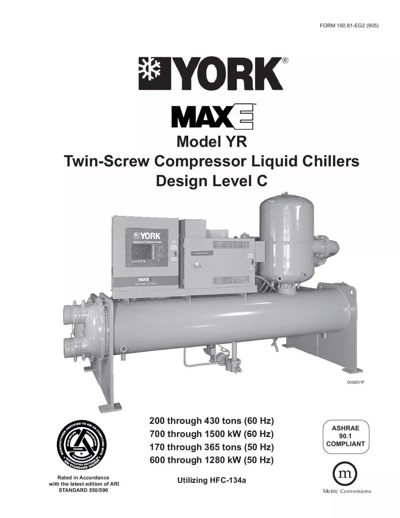 PDF-TwinScrew Compressor Liquid Chillers