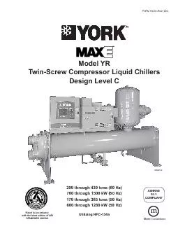 TwinScrew Compressor Liquid Chillers