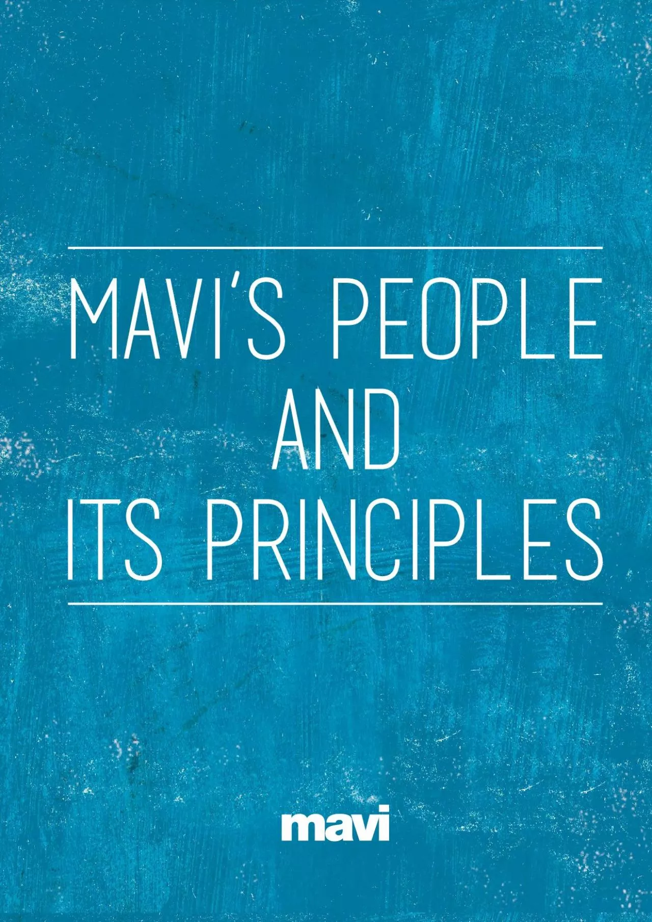 PDF-As an international company Mavi complies with the laws and regulatio