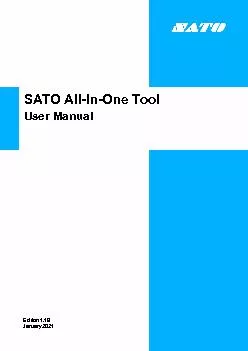 SATO AllOne Application