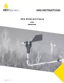 NRG 200M Wind Vane