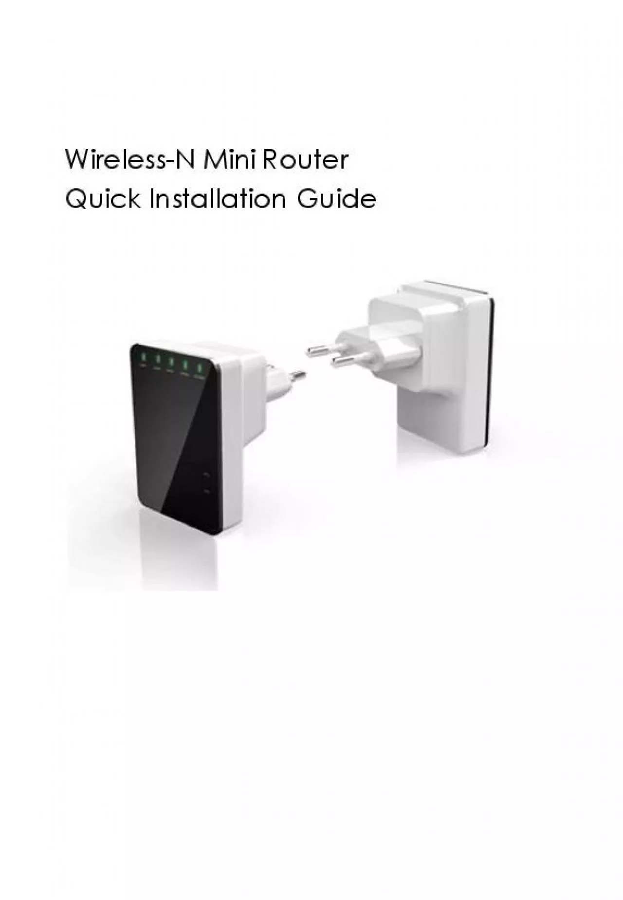 PDF-N Mini Router