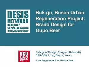 Busan Urban Regeneration Project Brand Design for GupoBeer