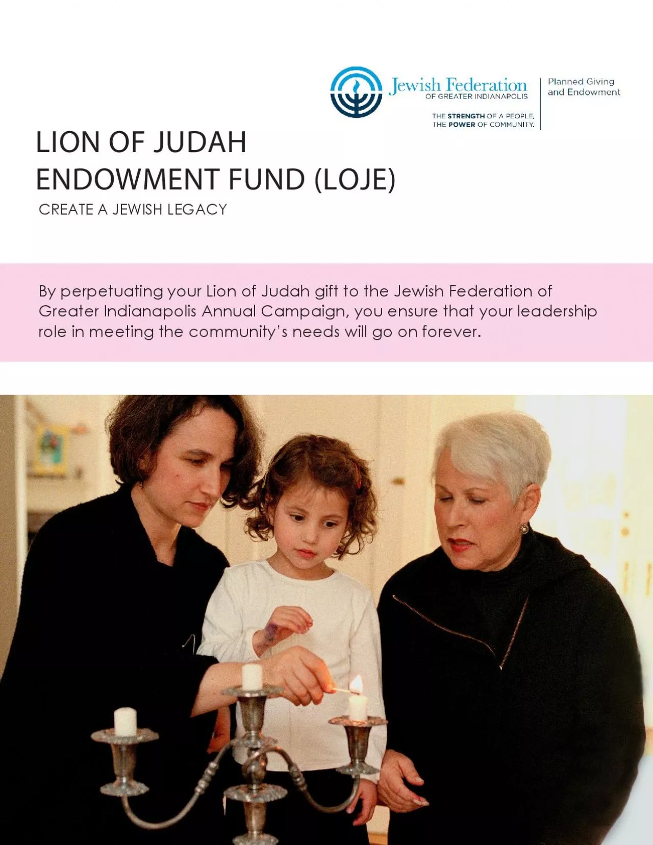 PDF-LION OF JUDAHENDOWMENT FUNDCREATE A JEWISH LEGACY