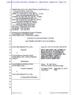 CABWVG SHEPPARD MULLIN RICHTER  HAMPTON LLP A Limited Liability Pa