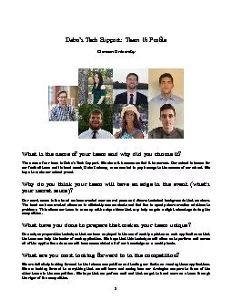 DabosTechSupportTeam15Pro12leClemsonUniversity