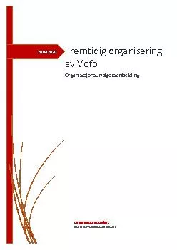 Fremtidig organisering