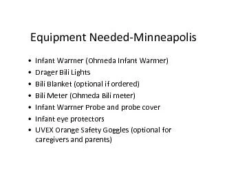 EquipmentNeededMinneapolis149 InfantWarmerOhmedaInfantWarmer149