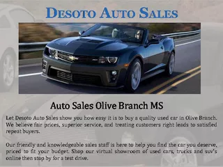 Auto Sales Olive Branch MS