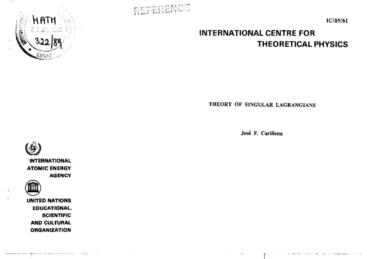 PDF-a Lagrangian