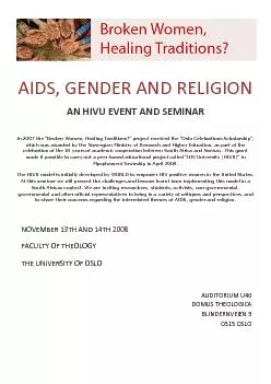 AIDS GENDER AND RELIGION