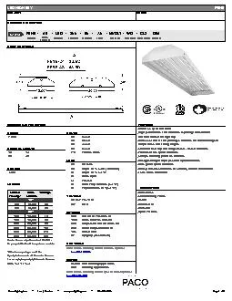 PDF-LED HIGHBAY