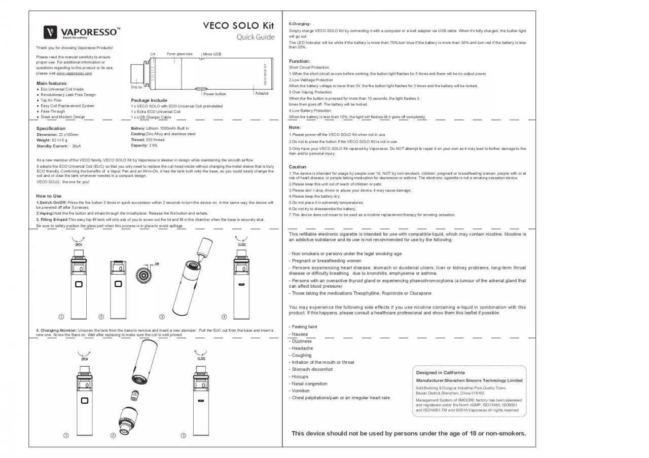 PDF-VECO SOLO KIT