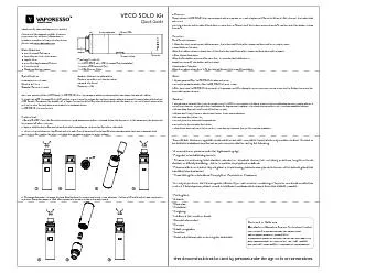 VECO SOLO KIT