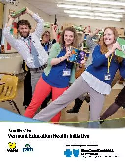 PDF-Benefits of theVermont Education Health Initiative