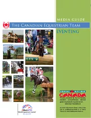 Proudly prepared by Equine Canada governing body for e