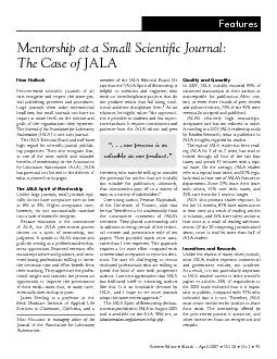 Science Editor  March  April 2007  Vol 30  No 2  45