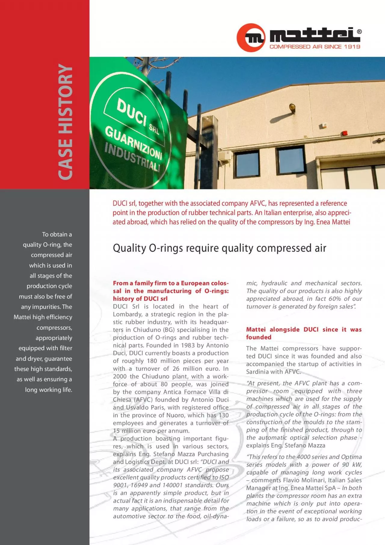 PDF-Quality Orings require quality compressed air