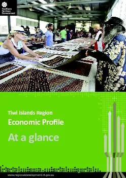 Tiwi Islands RegionEconomic Prox00660069leAt a glance