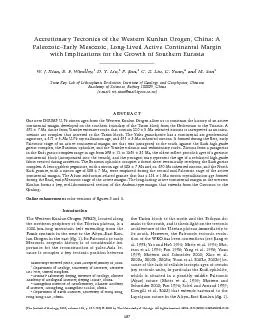 TheJournalofGeology2005volume113p6877052005byTheUniversityofChi