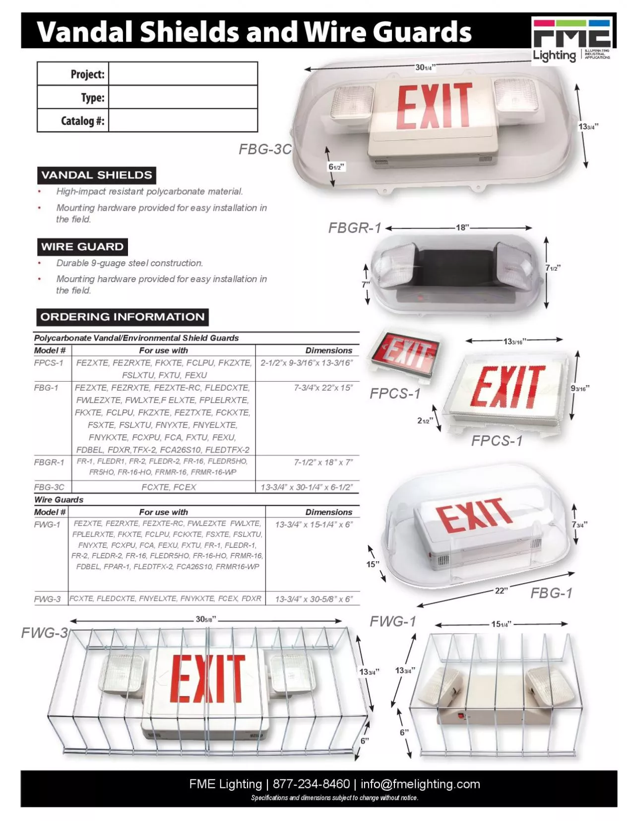 PDF-Polycarbonate VandalEnvironmental Shield Guards