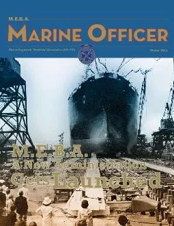 The Marine Officer ISSN No 10759069 is published quarterly by Distr