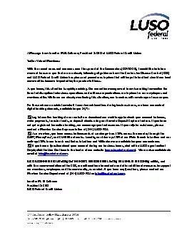 A Message from Jennifer MG Calheno President  CEO of LUSO Federal