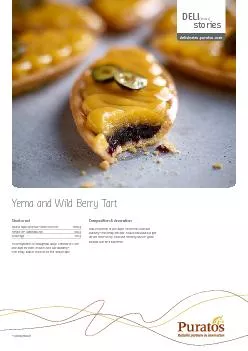 Yema and Wild Berry Tart