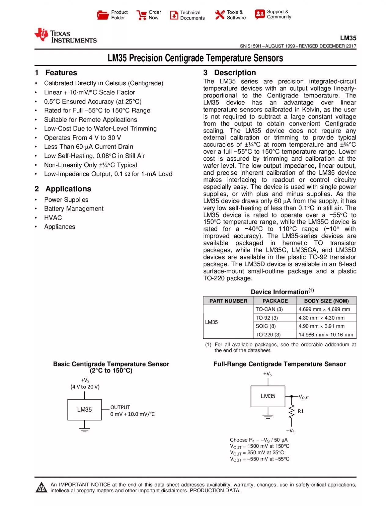 PDF-AnIMPORTANTNOTICEattheendofthisdatasheetaddressesavailabilitywarranty