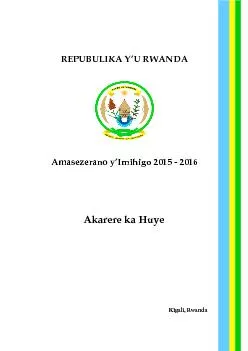 REPUBULIKA Y146U RWANDA