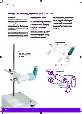 INTRODUCTIONThe Delivered Dose is the total amount of drug emitted fro