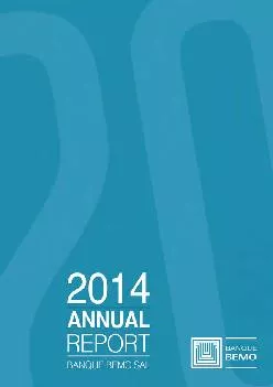 BEMO ANNUAL REPORT 2014