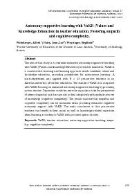 PDF-x0000x0000Autonomysupportive learning with VaKE Values and Kno