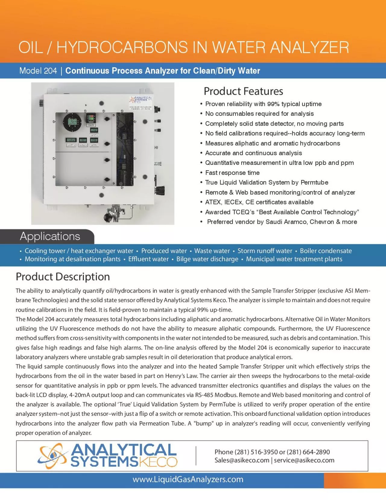 PDF-DISPLAY Backlit color displayAMBIENT TEMPERATURE RANGESANALOGA