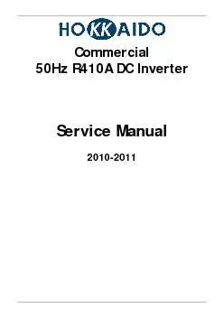 Commercial50Hz RDC Inverter  Service Manual20102011