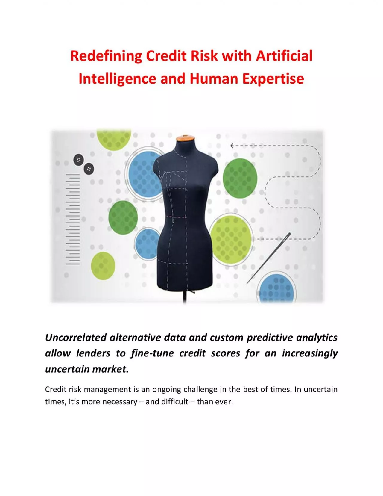 PDF-Redefining Credit Risk with Artificial Intelligence and Human Expertise