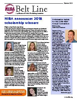 A publication of NIBA31e Belting Association