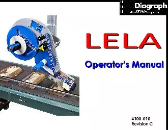 Operators Manual4100010Revision COperators Manual