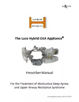 The Luco Hybrid OSA Appliance